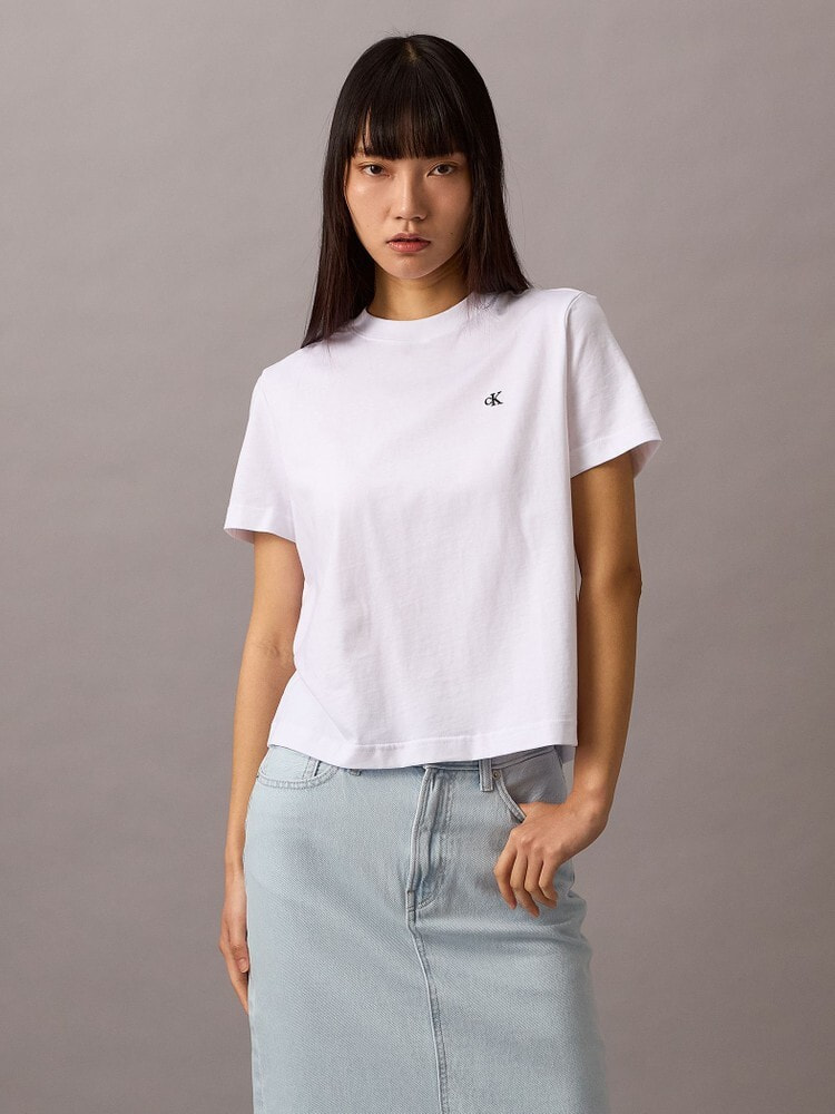 Tシャツ - ショートスリーブアーカイブロゴクルーネックTシャツ