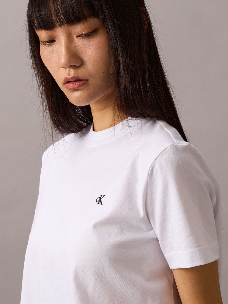 Tシャツ - ショートスリーブアーカイブロゴクルーネックTシャツ