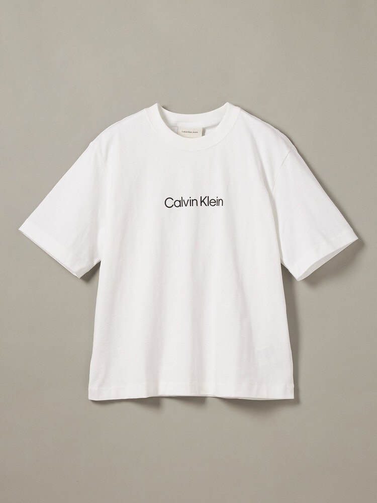 Tシャツ - ショートスリーブリラックススタンダードロゴクルーネックTシャツ 19