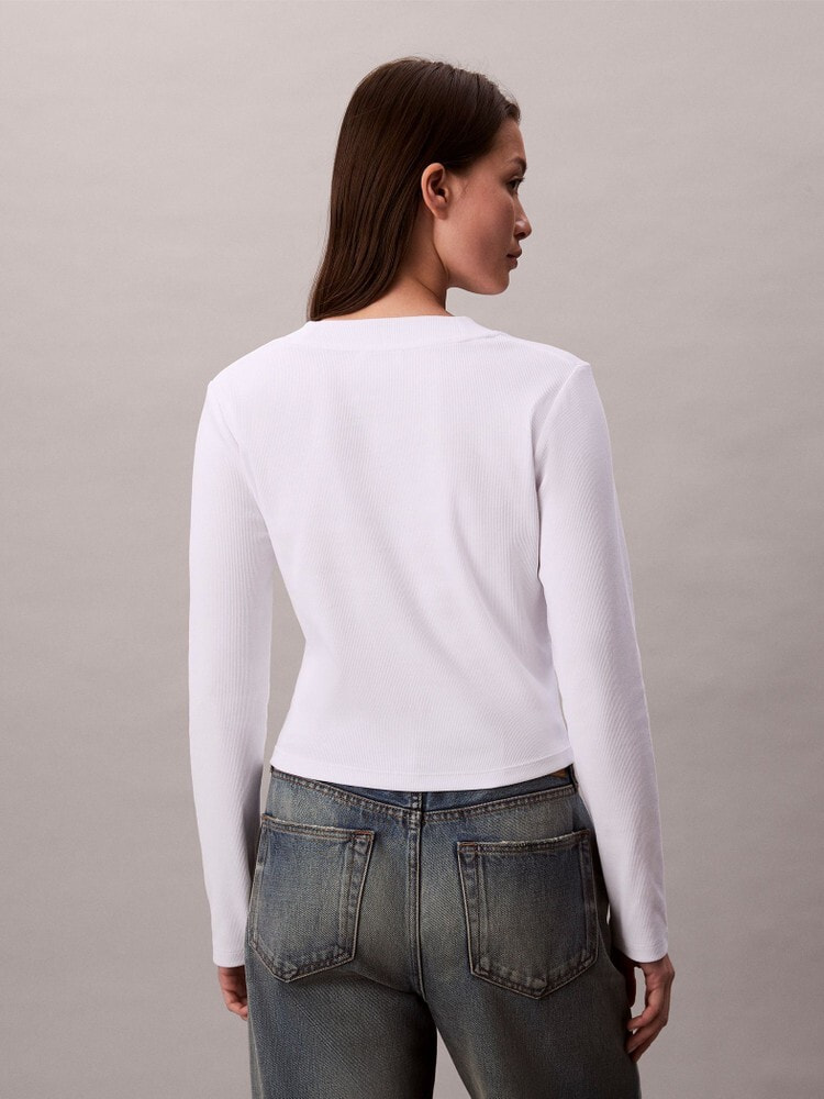 カルバンクライン  ロングスリーブTシャツ 長袖Tシャツ - リラックスロングスリーブTシャツ | カルバン・クライン