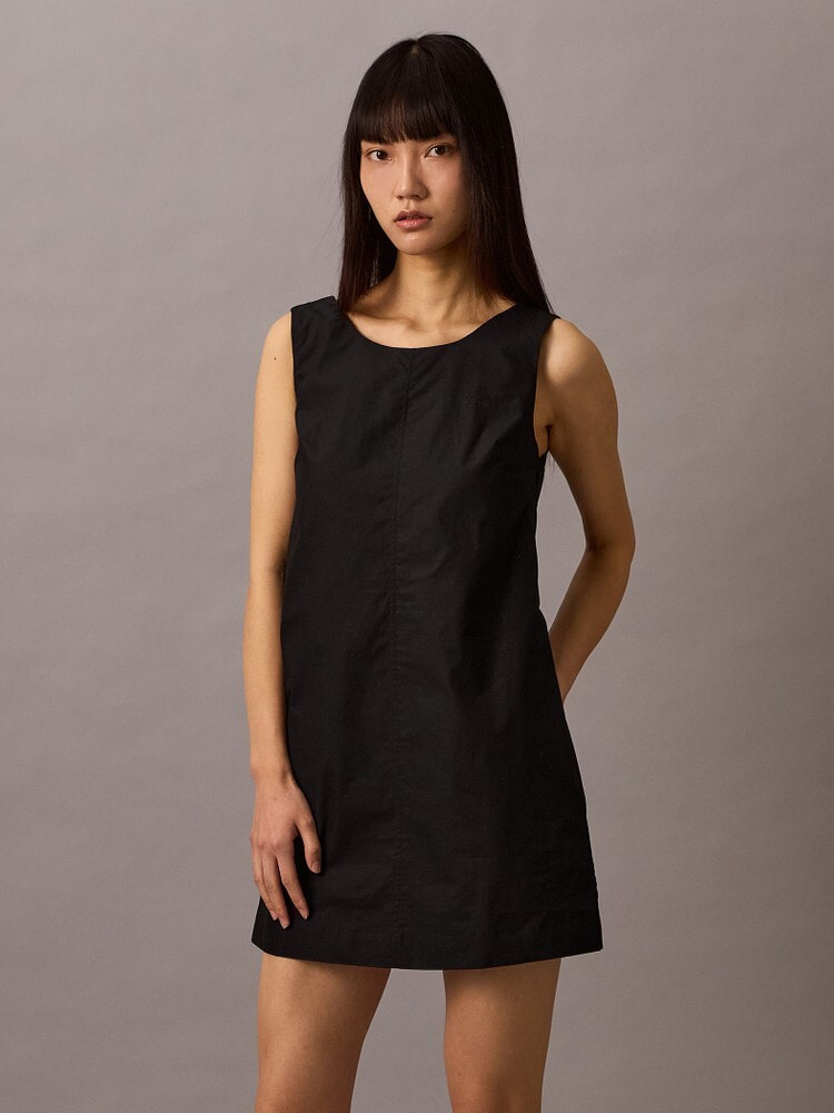 2点以上でさらに10%OFF】ワンピース - コットンポプリンスリーブ