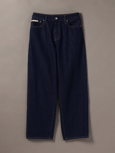 【 】★CK Jeans ワイドリネンジーンズ★送料無料★ 90s Straight]ジーンズ(デニムパンツ) - リネンリラックス