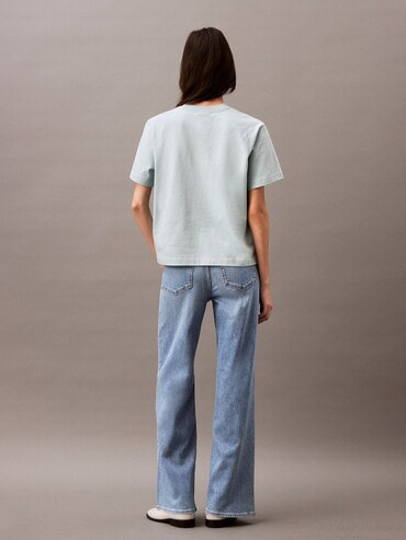 【 】CK JEANS ハイライズワイドジーンズ★送料無料 Calvin Klein｜(W)【公式ショップ】 カルバンクライン
