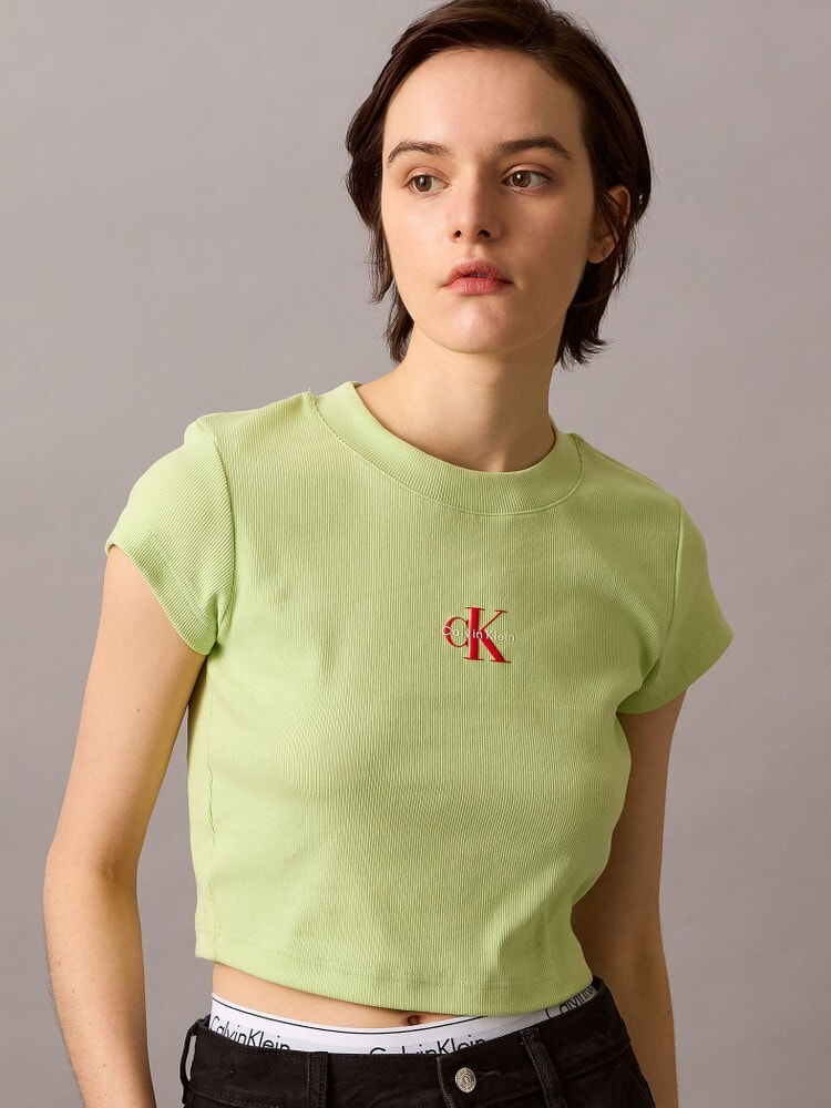 Tシャツ - モノグラムベビーTシャツ [Danielle / ダニエル着用