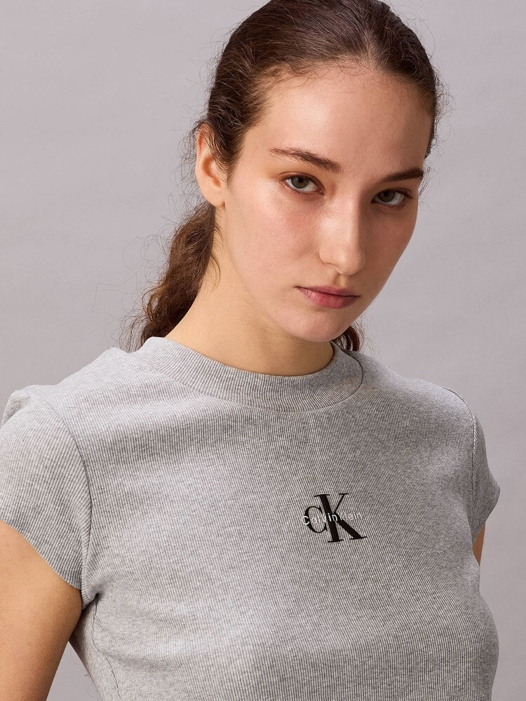 Tシャツ - モノグラムベビーTシャツ | カルバン・クライン 公式