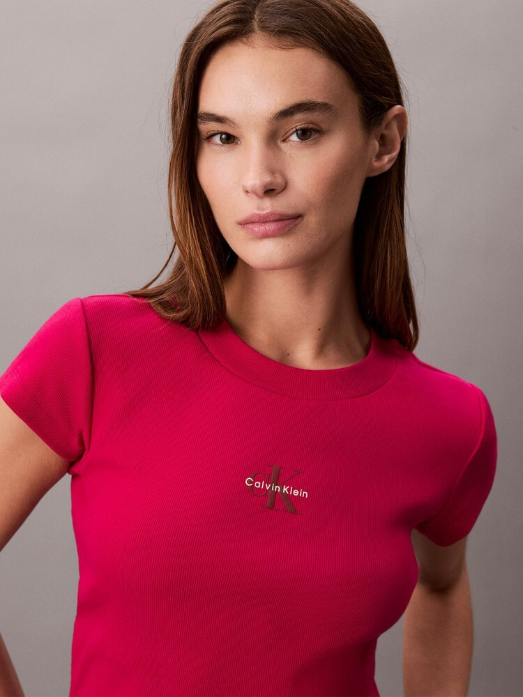 トップス CK 2点以上でさらに10%OFF】Tシャツ - クロップドボクシーTシャツ