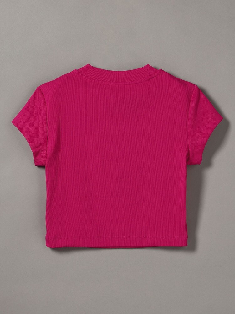 売れ筋商品|||カルバンクライン Tシャツ レディース トップス MONOGRAM BABY TEE - Basic T-shirt - sweet lavender Calvin Klein tシャツ Tシャツ モノグラム ロゴ ベイビーTシャツ