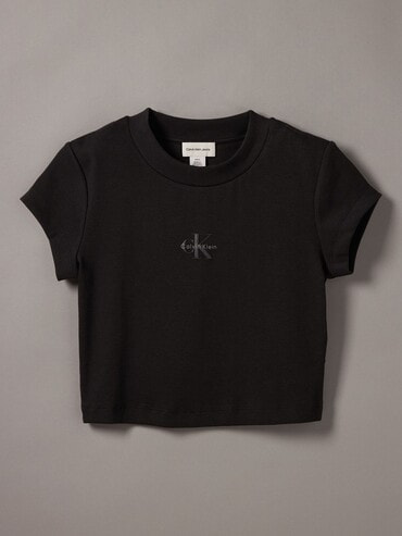 【CKJK】Tシャツ - モノグラムベビーT Tシャツ - モノグラムベビーTシャツ | カルバン・クライン 公式