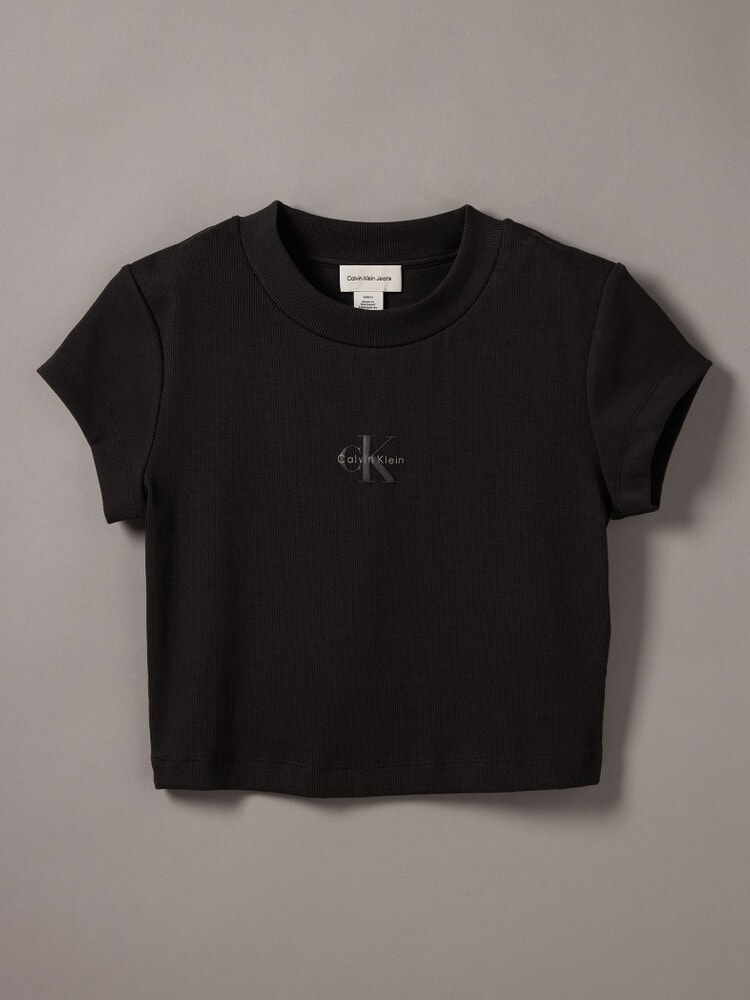 Tシャツ - モノグラムベビーTシャツ | カルバン・クライン 公式