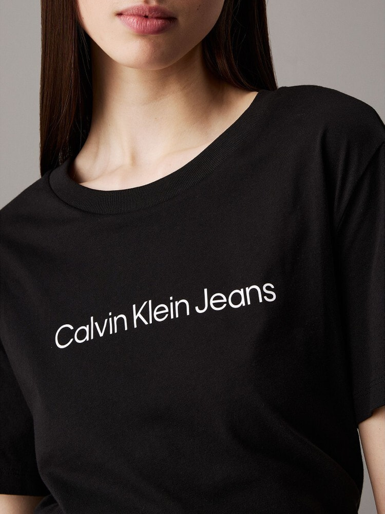 Tシャツ - インスティテューショナルストレートTシャツ