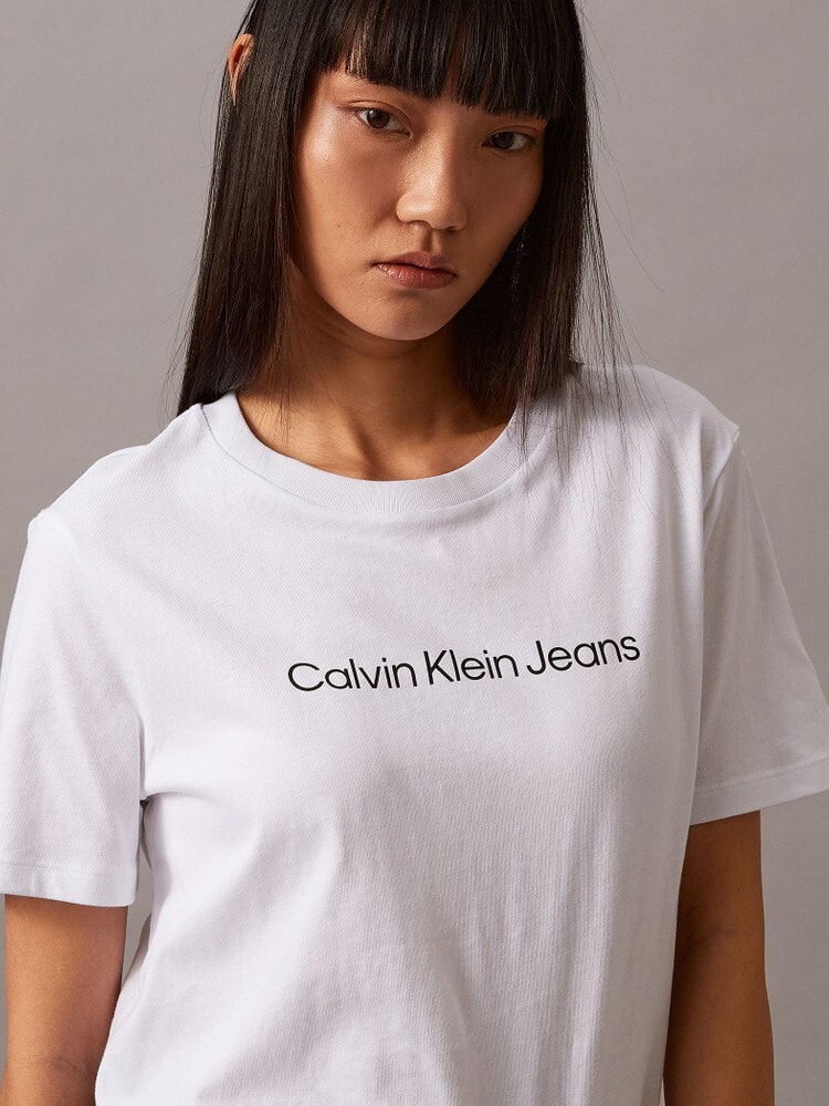 Tシャツ - インスティテューショナルストレートTシャツ