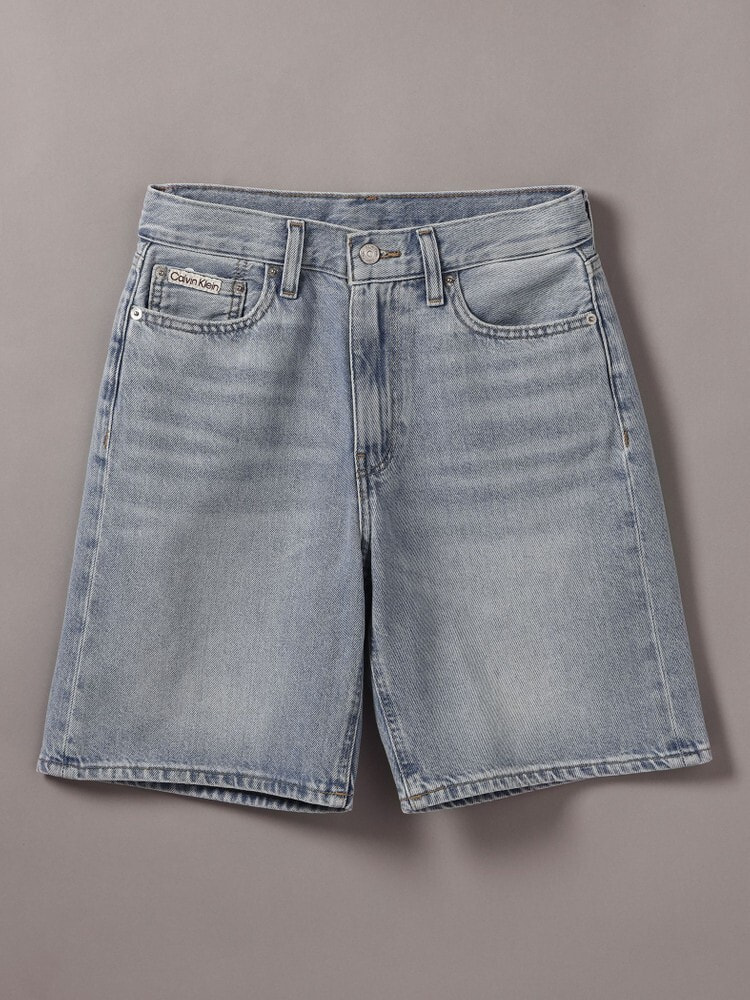 2点以上でさらに10%OFF】デニムショートパンツ - リラックス