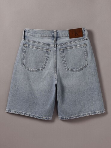 2点以上でさらに10%OFF】デニムショートパンツ - リラックス