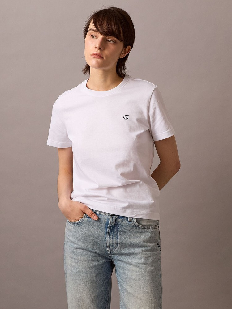 Tシャツ - ジャージーショートスリーブクルーネックTシャツ 6