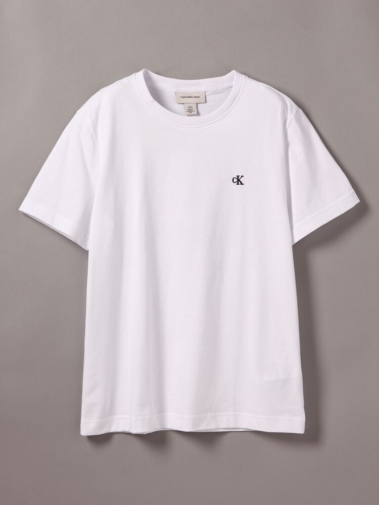 【Stone 】コットンジャージTシャツ コットンジャージー トリムTシャツ | maison TOMORROWLAND
