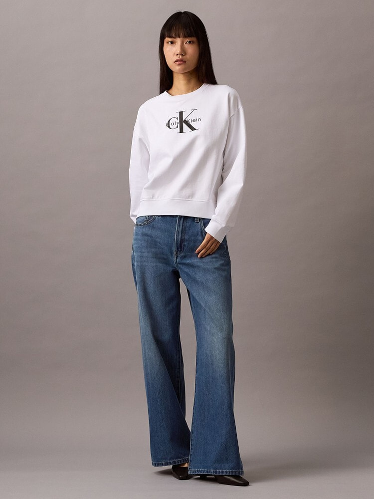   Jeans カルバンクライン スウェット Monogram 長袖 Calvin Klein Jeans（カルヴァンクラインジーンズ）の「【Calvin