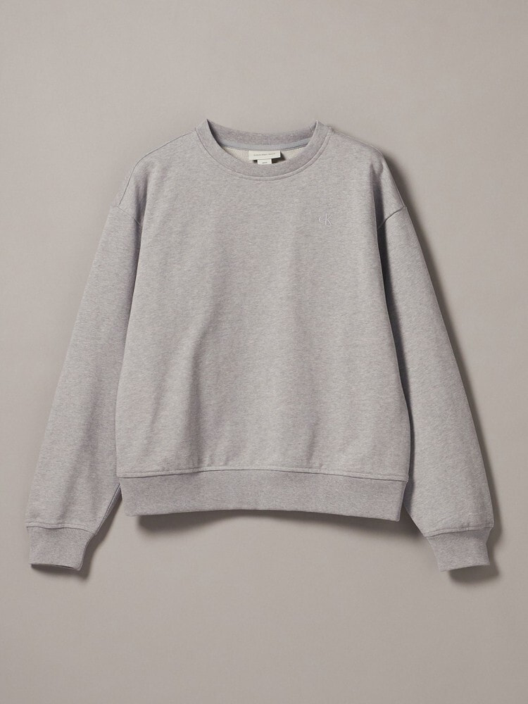 【 】CK Jeans テリースウェットシャツ★送料無料★ CALVIN KLEIN】CKJ フレンチテリースウェットシャツ◇送料無料