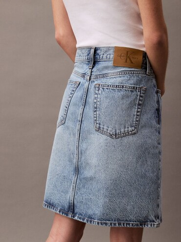 【 】CKJeans デニムミディアムスカート◆送料無料◆ 2点以上でさらに10%OFF】スカート - デニムミディアムスカート