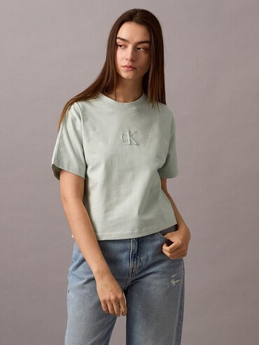 2点以上でさらに10%OFF】Tシャツ - ショートスリーブクロップドT