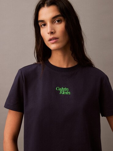 Tシャツ - Cotton Stretch Rib リブクロップドTシャツ