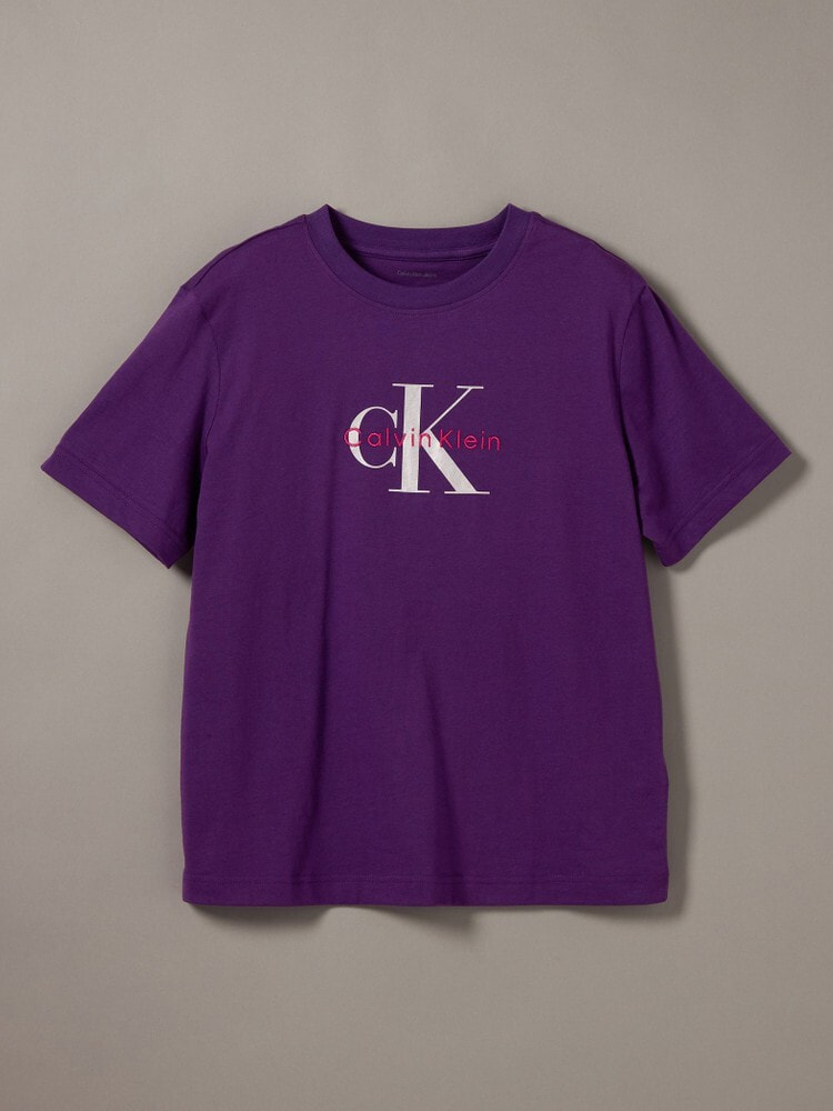 Tシャツ - モノグラムクルーネックショートスリーブTシャツ