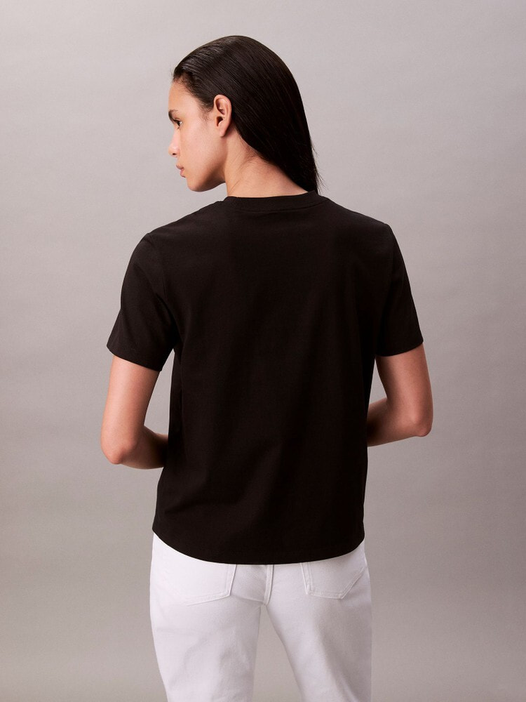Tシャツ - モノグラムクルーネックショートスリーブTシャツ