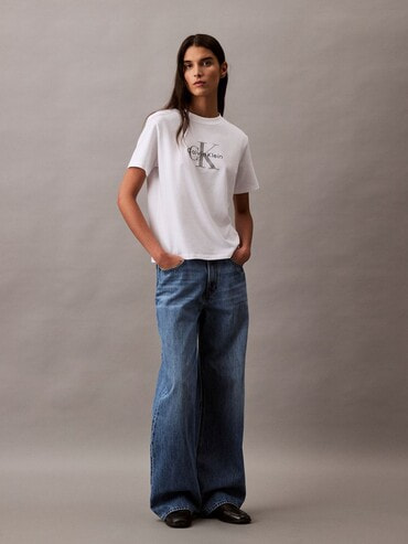 Calvin Klein - 新品 USA カルバンクライン 長袖 ロゴTシャツ