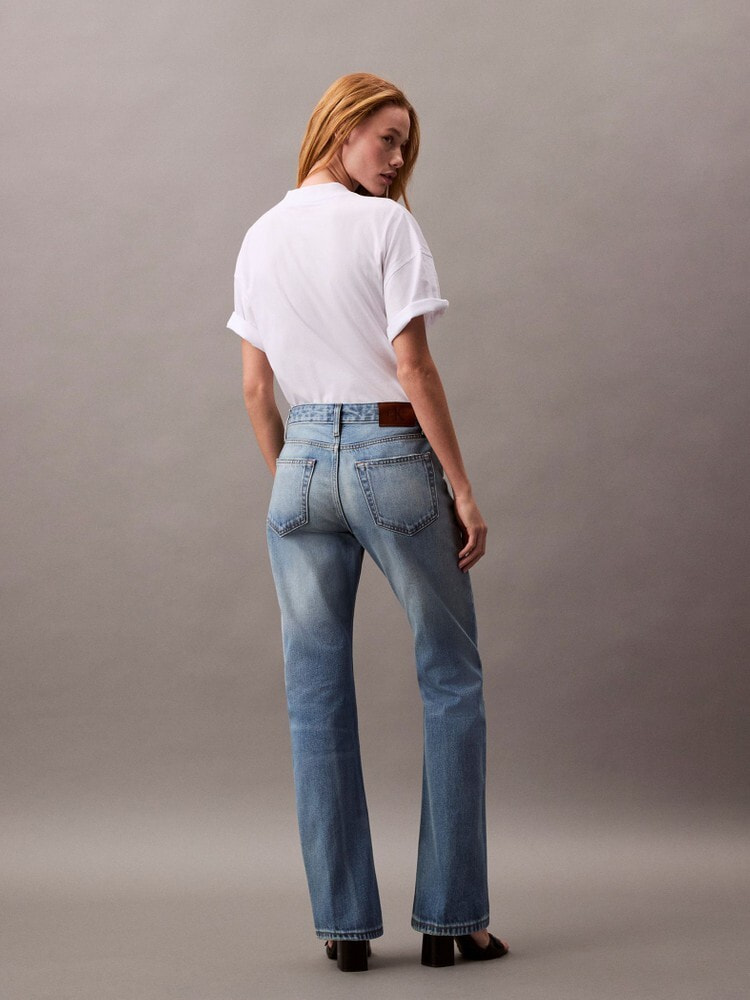 【  Jeans】CKロゴ/ブーツカットデニム Calvin Klein Jeans】CKロゴ/ブーツカットデニム (Calvin Klein