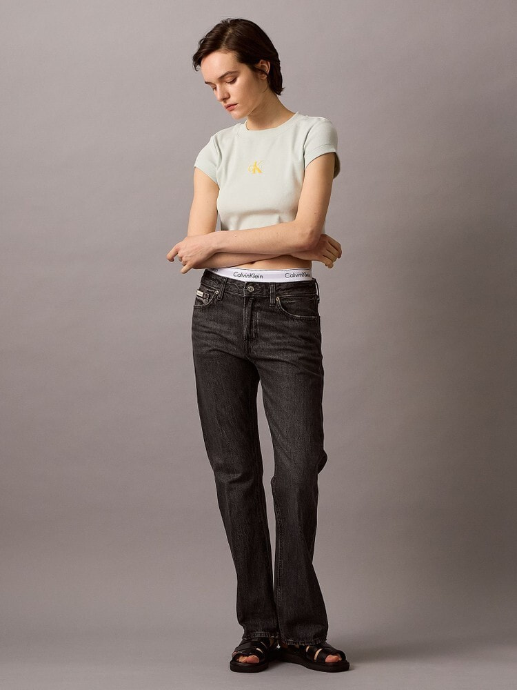デニム・ジーパン AGOLDE Woman Jeans Black A90391157 POSS AGOLDE: ブラック Ren ジーンズ | SSENSE 日本
