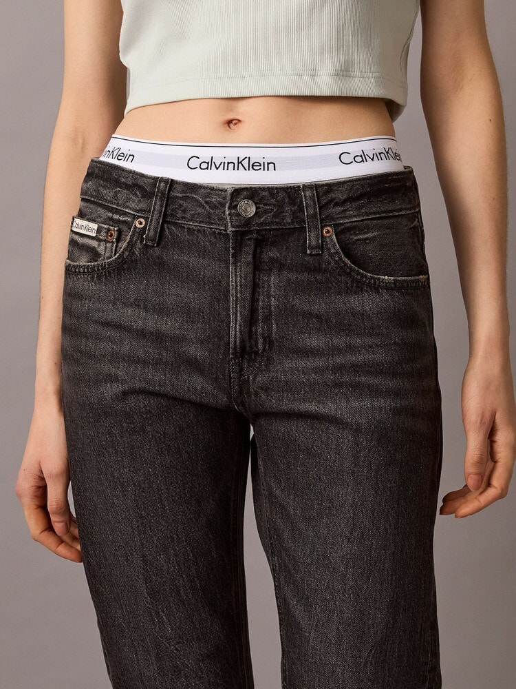 デニム・ジーパン ASCLO Bootcut Black Jeans DENIM - ASCLO