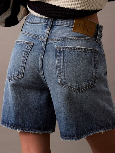 デニムブルー カットオフショートパンツ LEVI'S BIGE カットオフ デニム ショートパンツ ZXX - メルカリ
