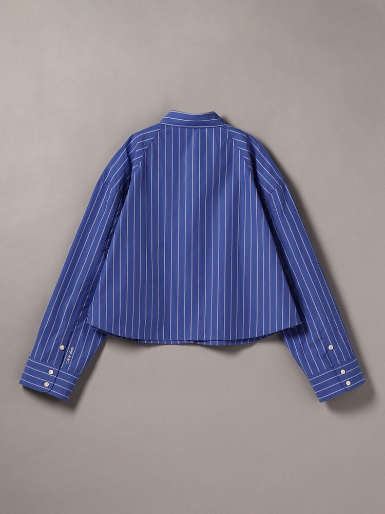 CHANEL大好きアイコン付きストライプシャツ CHANEL大好きアイコン付きストライプシャツ