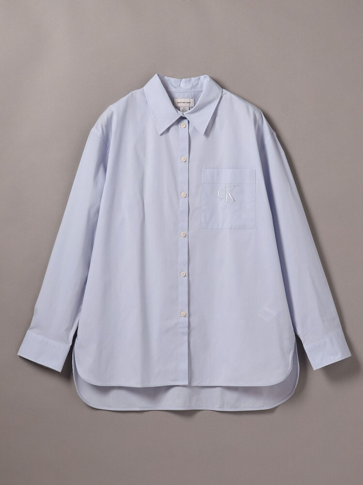 シャツ - ポプリンリラックスシャツ | カルバン・クライン 公式