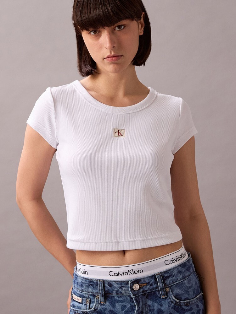 Calvin Klein - 新品 USA カルバンクライン 長袖 ロゴTシャツ