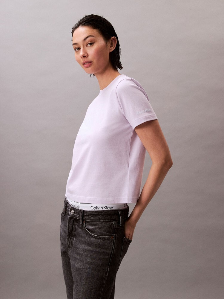 【 】Jeans カーブ ロゴ クルーネック Tシャツ ♪ Gap公式オンラインストア | モダン クルーネックTシャツ
