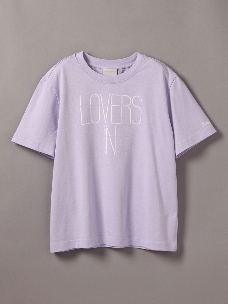 [SALE]   カルバンクライン Tシャツ 選べるカラー 2点以上でさらに10%OFF】Tシャツ - ロゴプリントクルーネックT