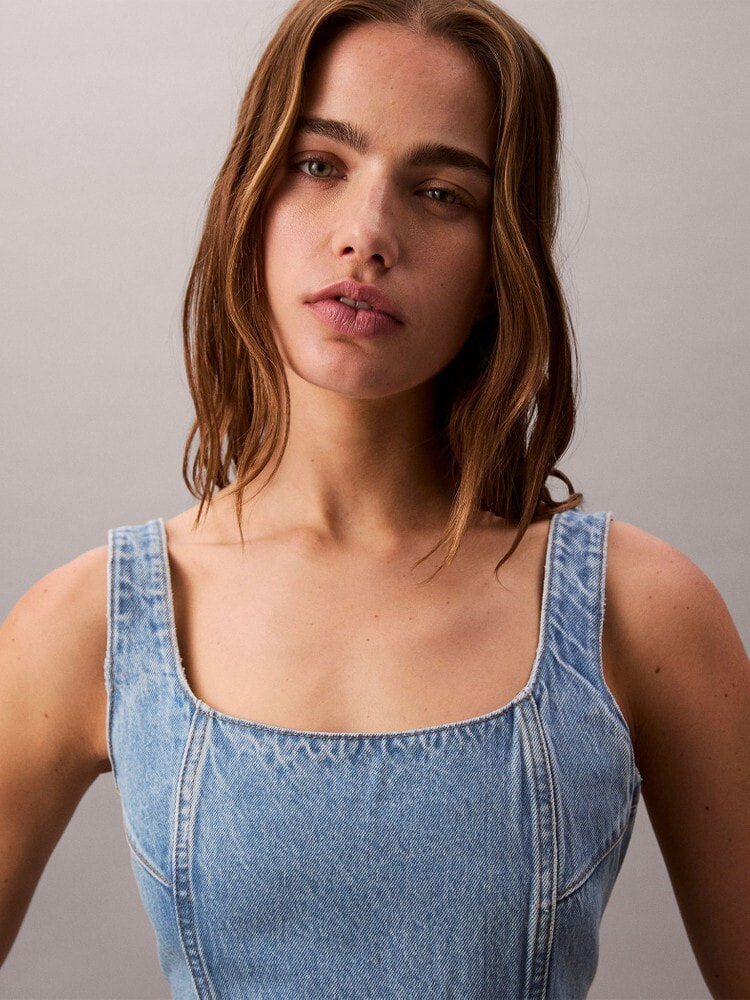 【 】CK JEANS ノースリーブワンピース★送料無料★ ウィメンズ | ワンピース | カルバン クライン 公式オンライン