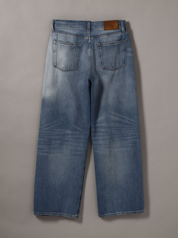 【美品】45R バギーデニムパンツ ジーンズ フラップポケット ライトブルー Levi's(リーバイス)「COOL」94バギー（デニムパンツ） | Right