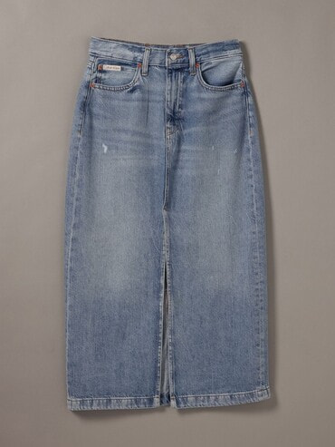 スカート - デニムマキシスカート | カルバン・クライン 公式 スカート - デニムマキシスカート | カルバン・クライン 公式