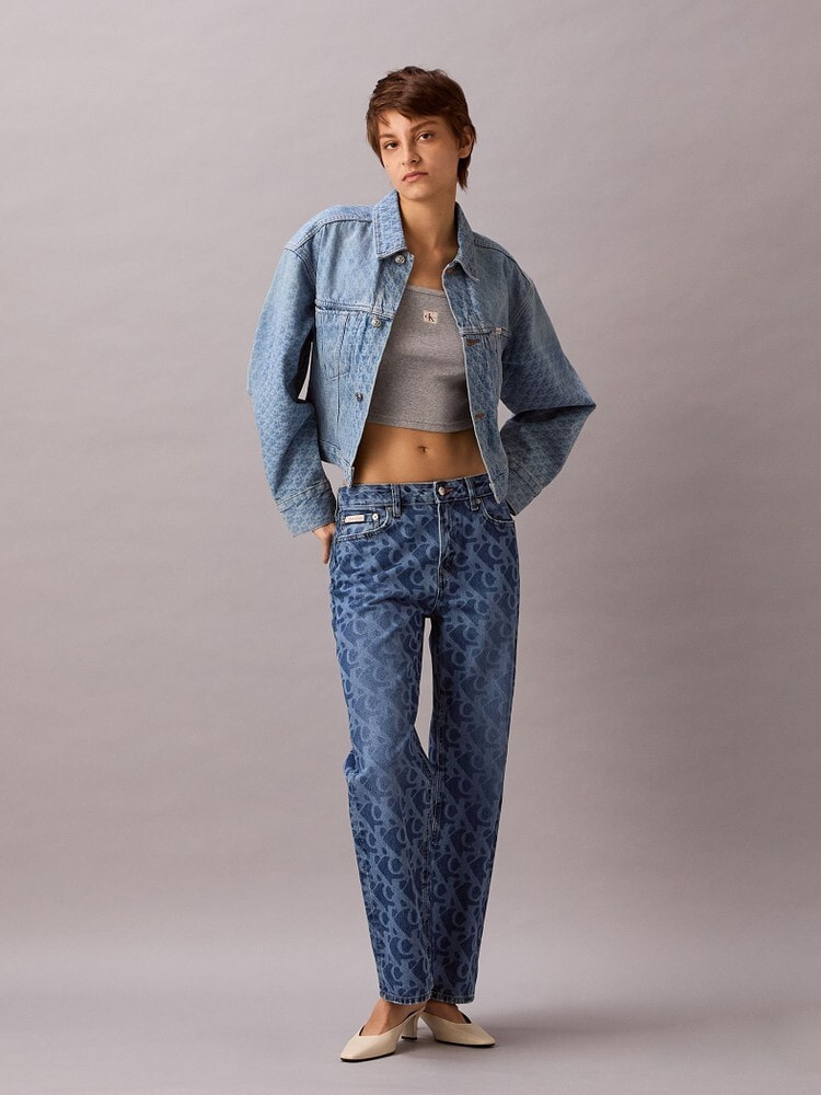 2点以上でさらに10%OFF】デニムジャケット - CKモノグラム