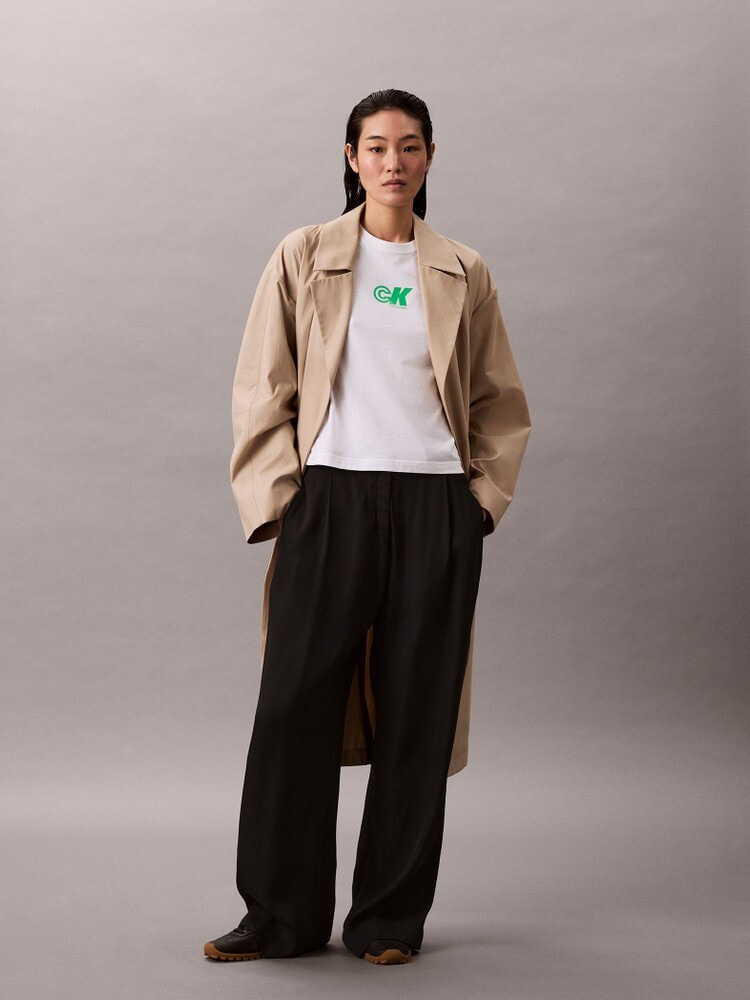 Tシャツ - CKロゴショートスリーブジャージーTシャツ 12