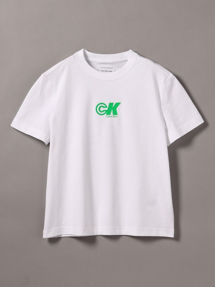 Tシャツ - CKロゴショートスリーブジャージーTシャツ | カルバン
