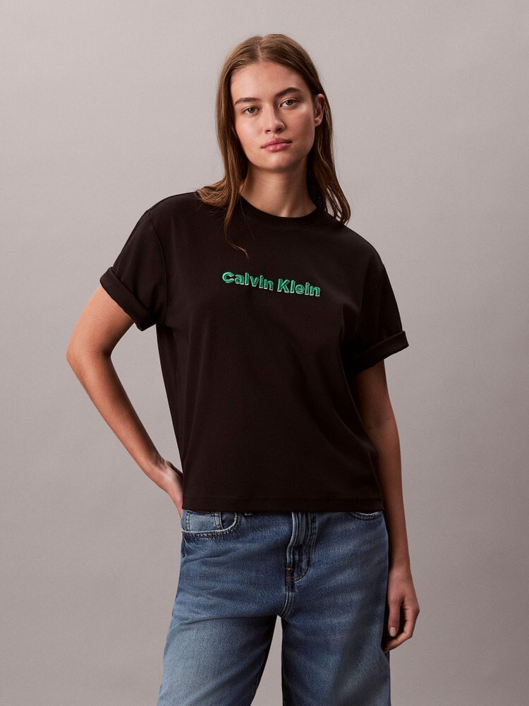 Tシャツ - 3DロゴエンブロイダリーショートスリーブTシャツ 10
