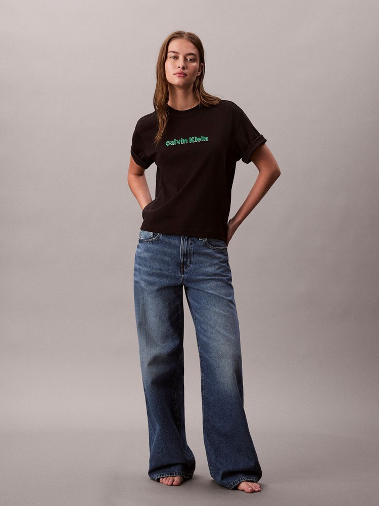 Tシャツ - 3DロゴエンブロイダリーショートスリーブTシャツ 11