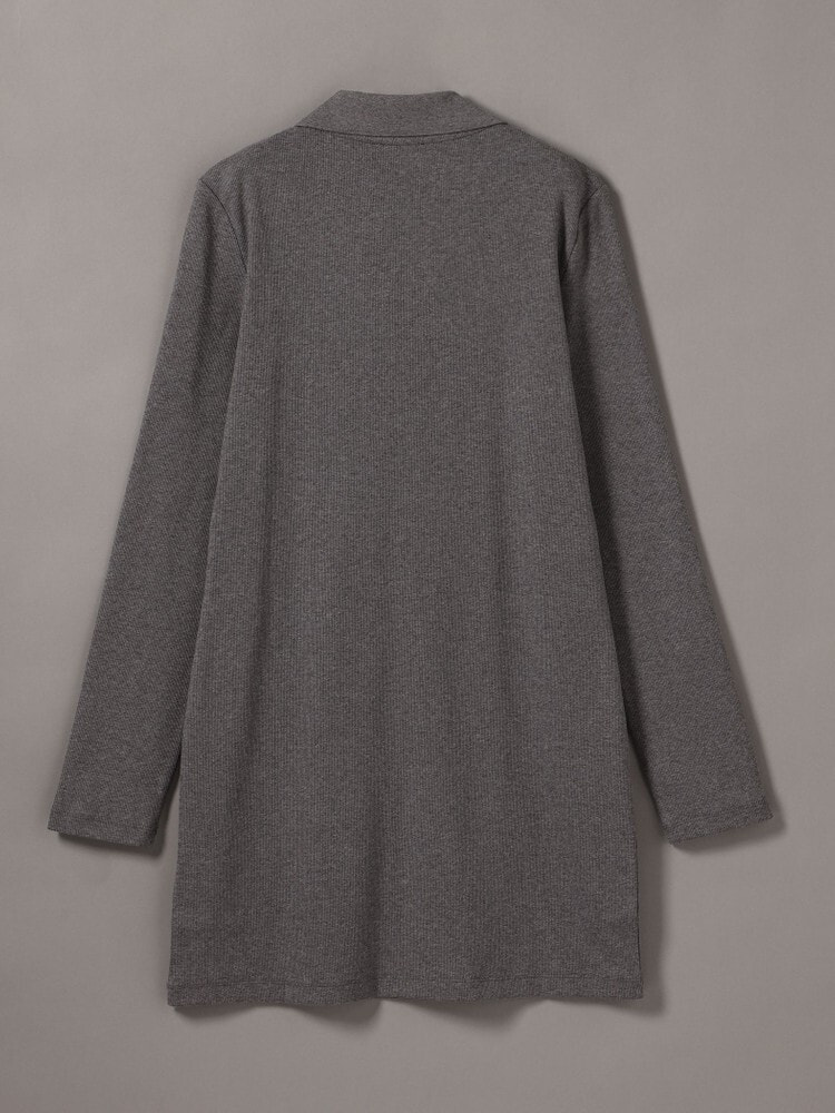 ワンピース - ロングスリーブリブポロミニワンピース | カルバン