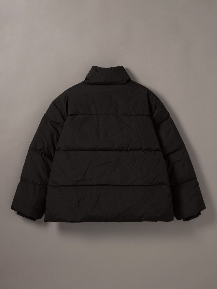 ダウンジャケット - ショートレングススタンドカラーダウンジャケット