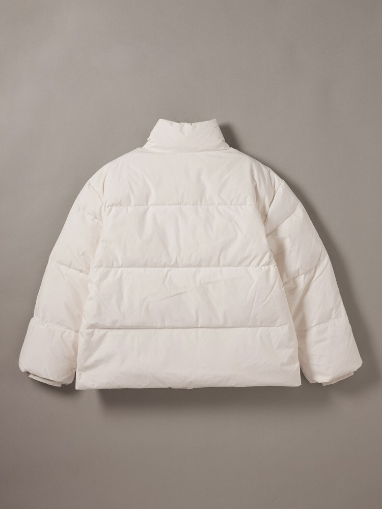 ダウンジャケット - ショートレングススタンドカラーダウンジャケット