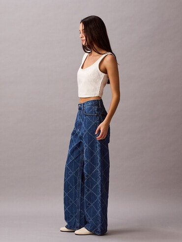 タンクトップ - オールオーバークロップドタンクトップ | カルバン