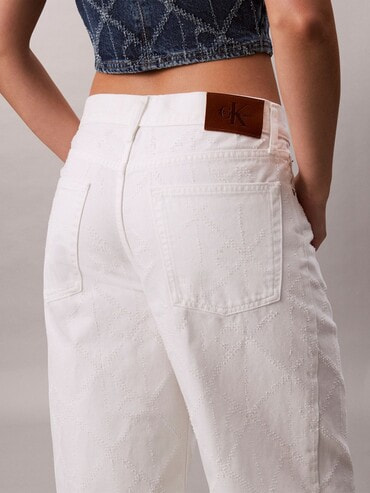 Baggy]ジーンズ(デニムパンツ) - CKローライズバギージーンズ