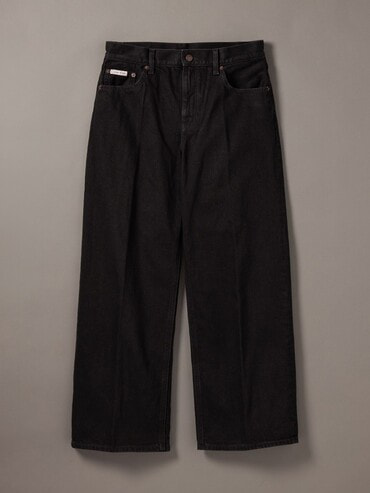 Baggy]ジーンズ(デニムパンツ) - ローライズソフトバギー